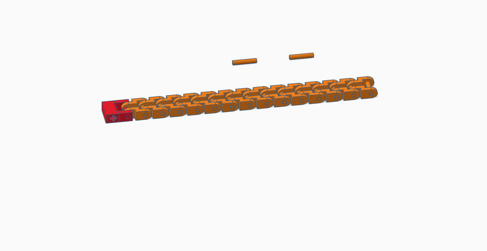 Print-in-Place Chain Link